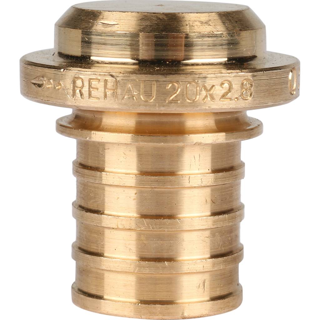 Заглушка РЕХАУ RAUTITAN для полимерн. трубы 20 RX+ для труб из сшитого полиэтилена аксиальный, 14563881001
