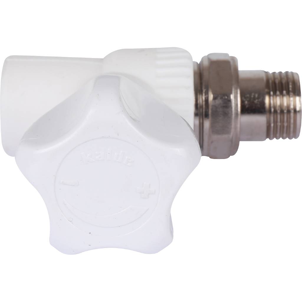 Вентиль Kalde разборный прямой с накидной гайкой 20х1/2, 3242-vsr-200b00