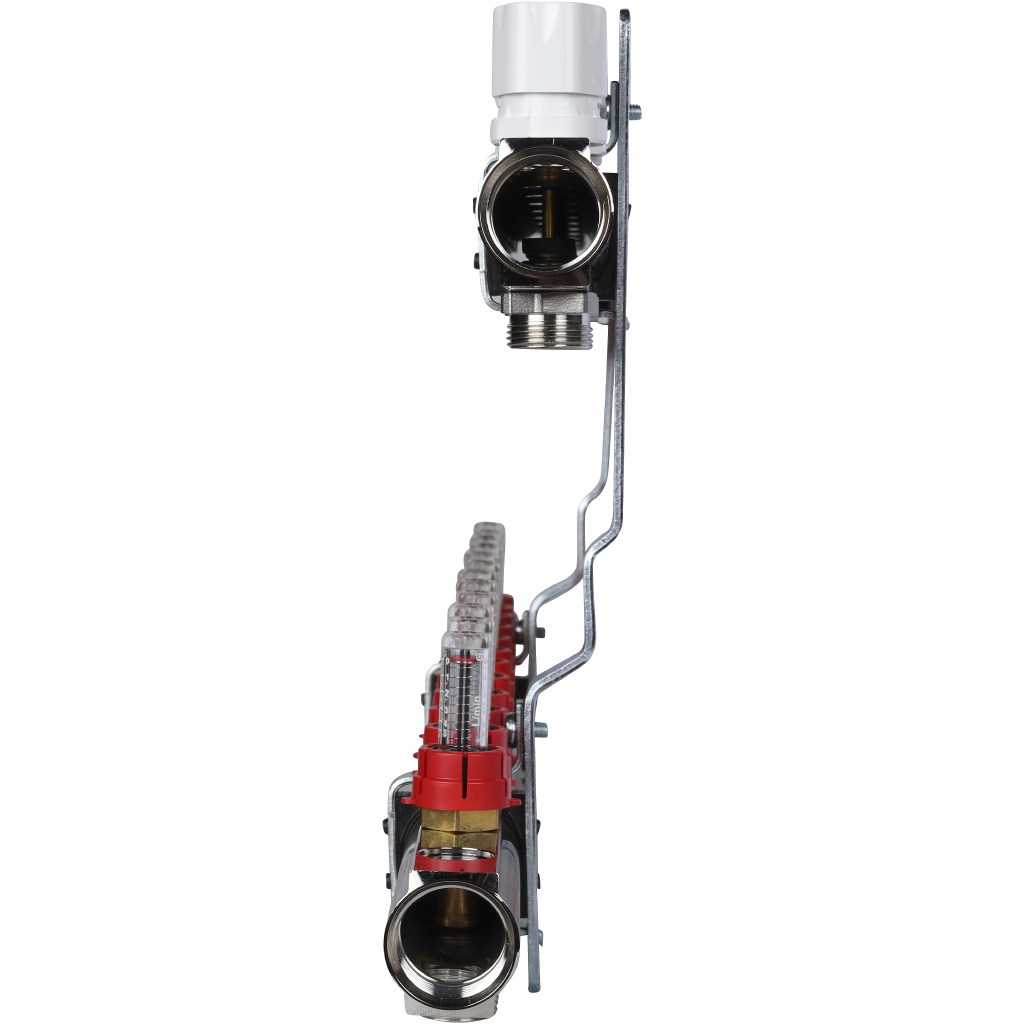 Коллектор в сборе с расходомерами LUXOR CD 477/12