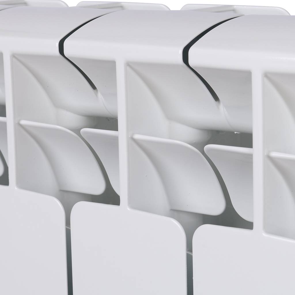 Радиатор биметаллический RIFAR BASE VENTIL 500 BVR 10 секций нижнее правое подключение (белый RAL 9016)