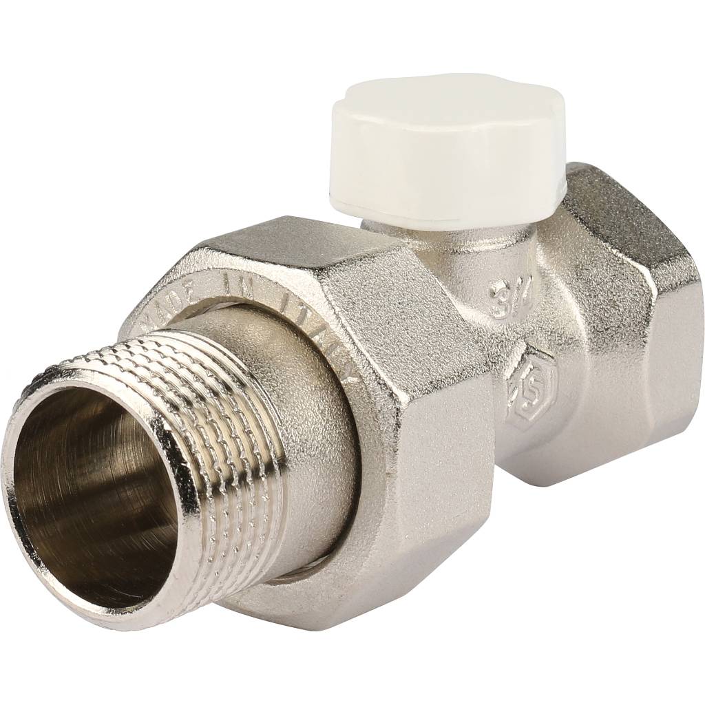 Клапан запорно-балансировочный STOUT SVL прямой 3/4, SVL-1176-000020