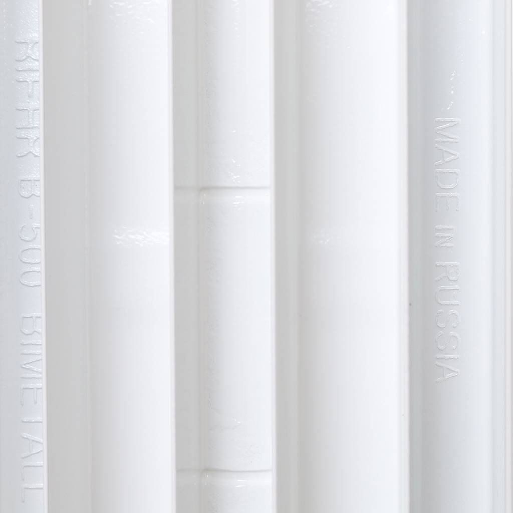 Радиатор биметаллический RIFAR BASE 500 13 секций боковое подключение (белый RAL 9016), 1RB50-13