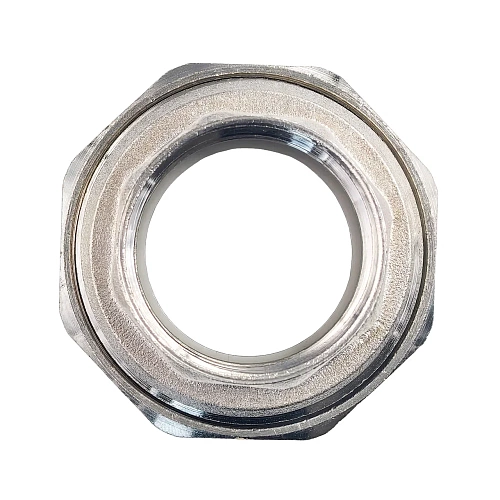 Муфта комбинированная разъемная (Американка) PPR внутренняя резьба 32х1 PN20 серый РТП