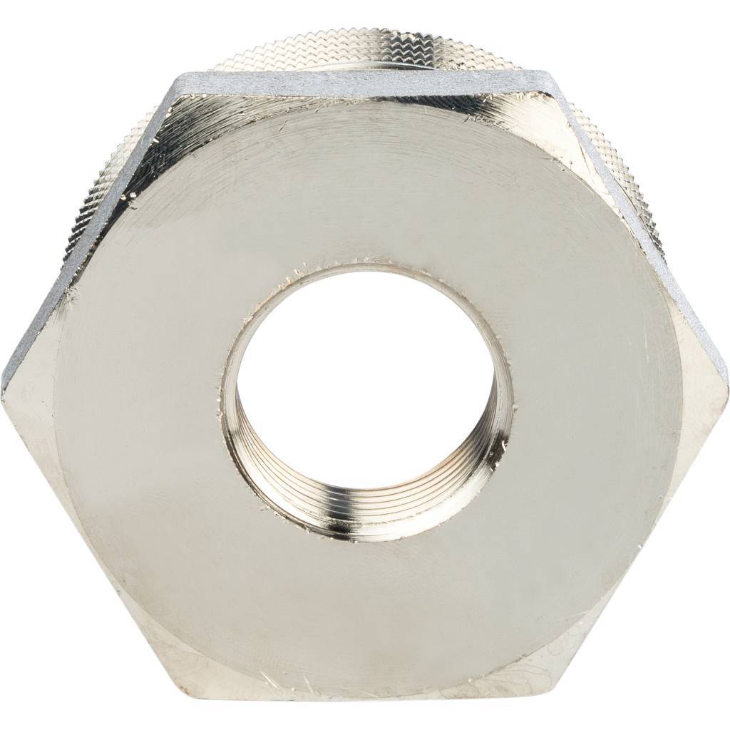 Футорка STOUT никелированная 1 1/2X3/4, SFT-0029-011234