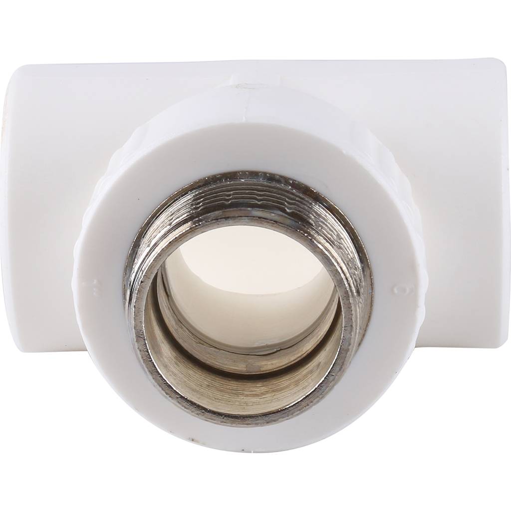 Тройник Kalde с наружной резьбой для полипропиленовых труб 32х3/4, 3222-tmo-320c32