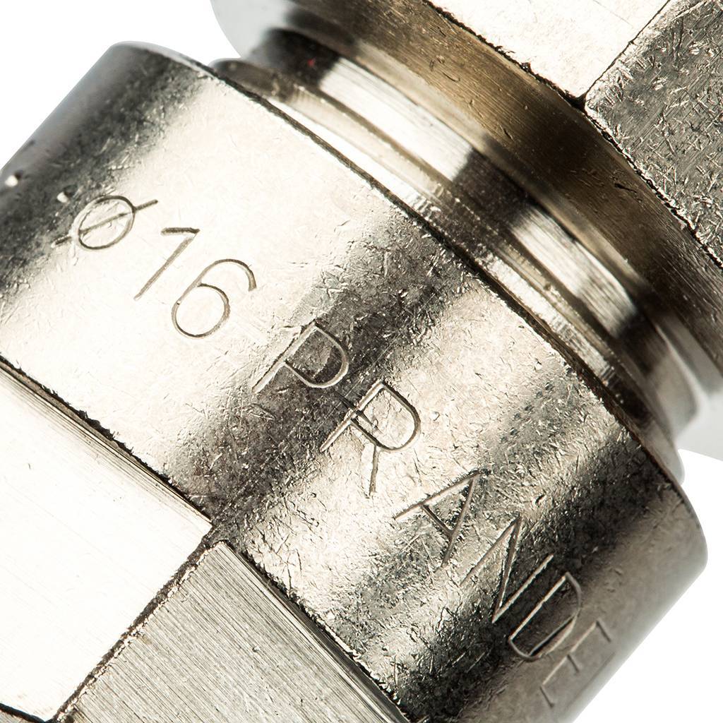 Переходник Prandelli Multyrama (20.2х16.2) для металлопластиковых труб винтовой, 103.11.04.1