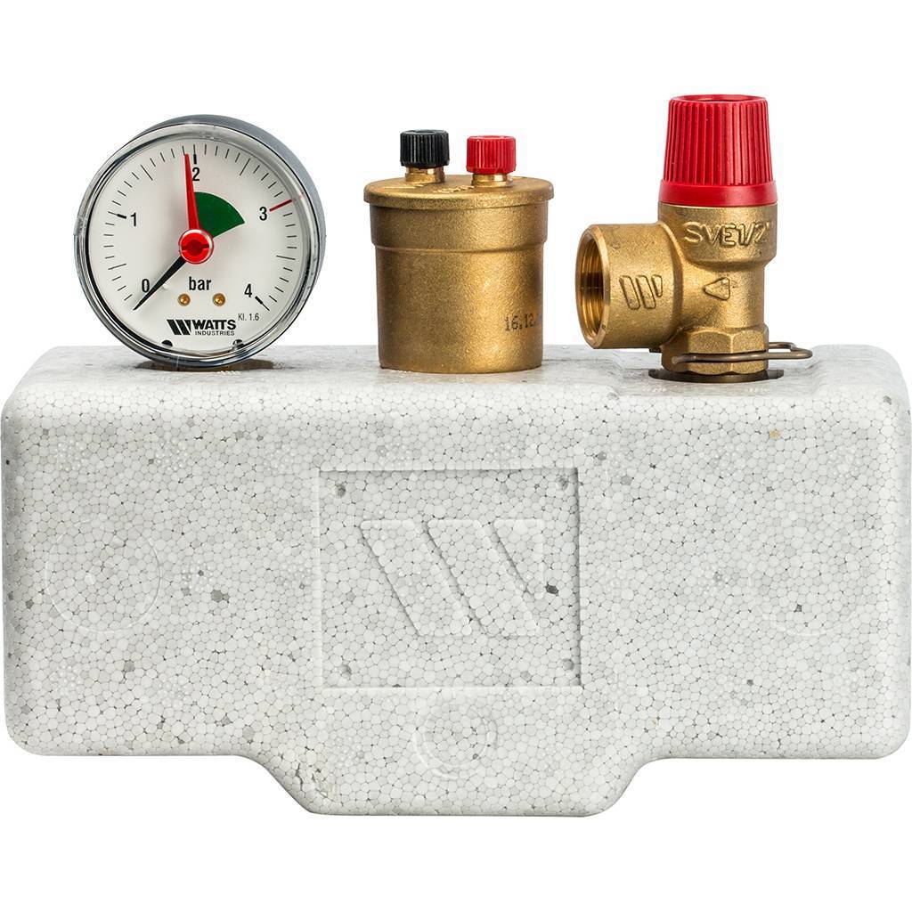 10005200 (10005231(02.71.239)) Watts KSG/PF30/ISO Группа безопасности в теплоизоляции 3 бар
