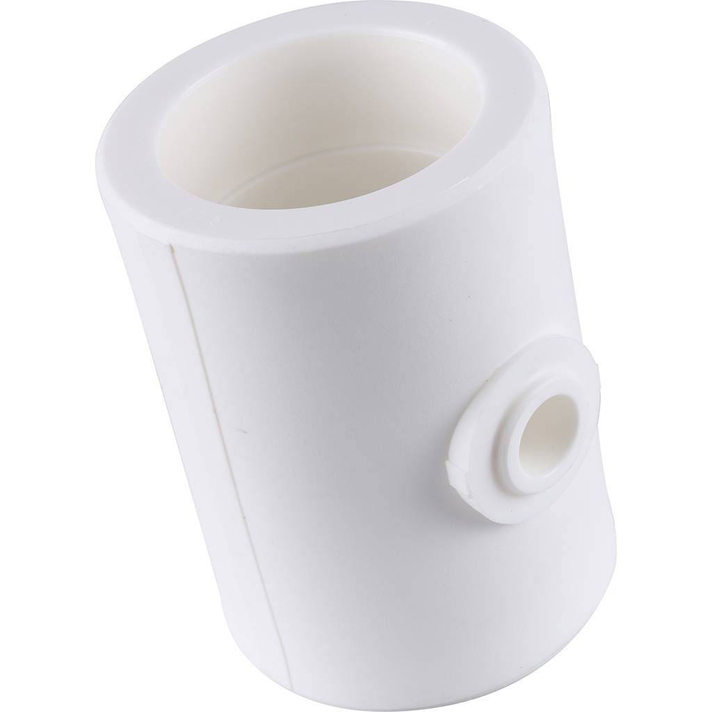 Тройник переходной Kalde 75х20х75 для полипропиленовых труб под сварку (цвет белый), 3212-tio-752075