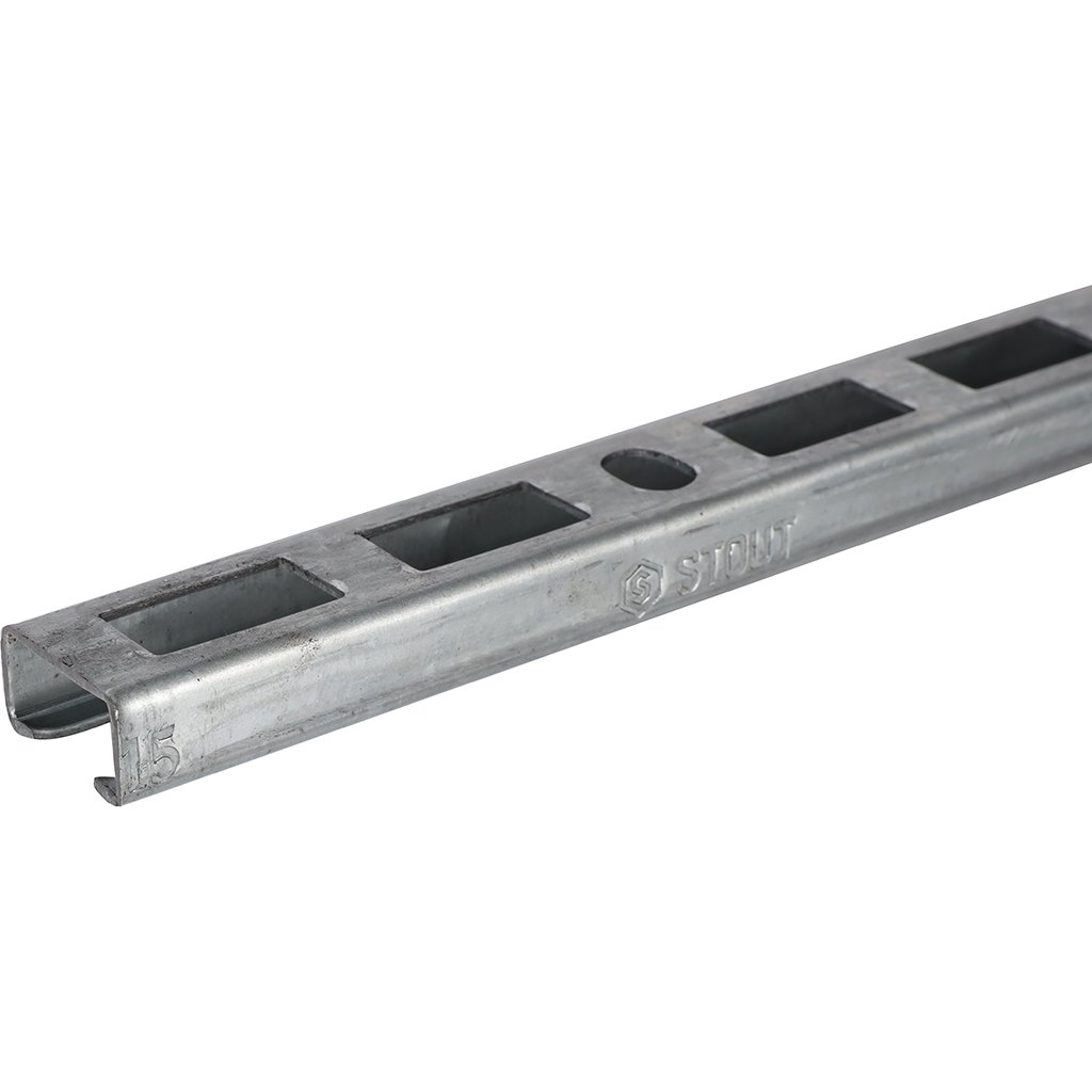 Профиль монтажный STOUT 1,75х28х15х1200мм, SAC-0022-281512