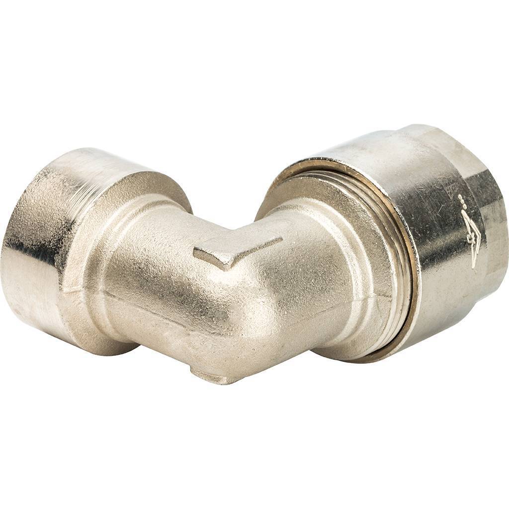 Угольник 90 с внутр.резьбой Prandelli Multyrama (32х3,0х1) для металлопластиковых труб винтовой, 103.04.13.2