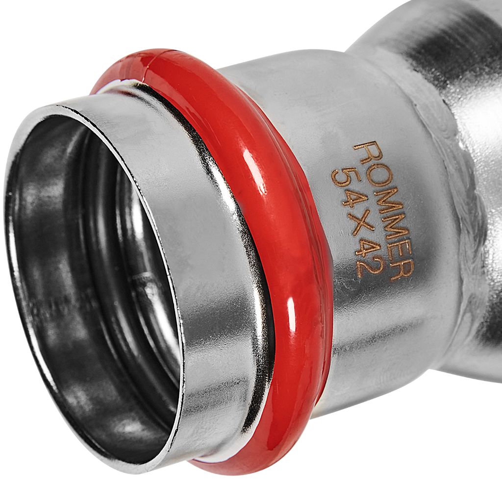 RSS-0020-005442 ROMMER Муфта переходная НПр-ВПр, 54х42, из нержавеющей стали прессовой