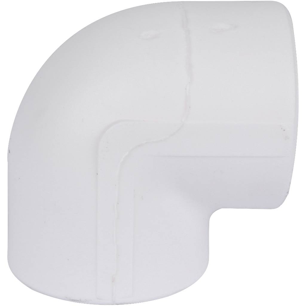 Угольник Kalde d=32 90* для полипропиленовых труб под сварку (цвет белый), R.3212-elb-320000