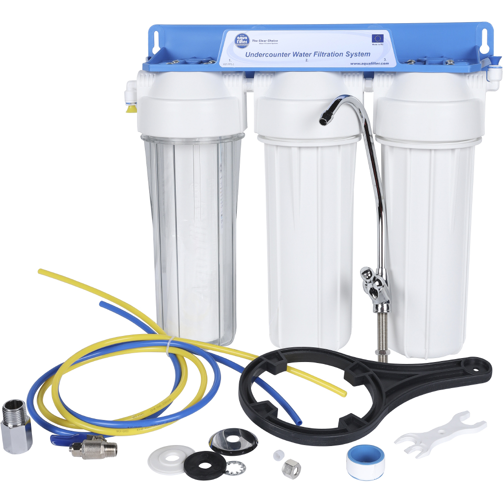 Трехступенчатая система фильтрации-стандарт AquaFilter, FP3-2