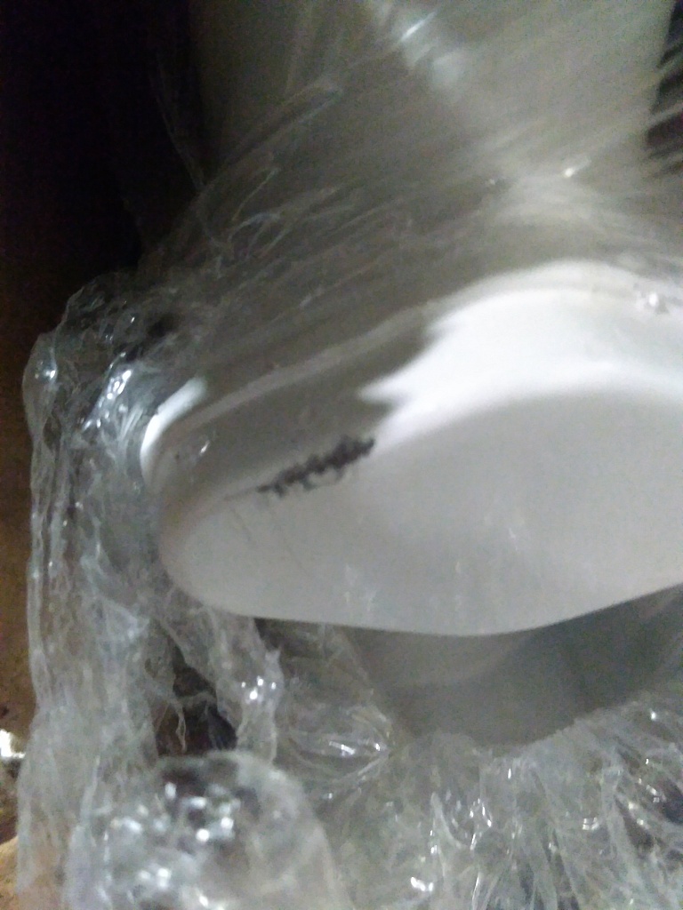 Уцененный товар (нарушена упаковка, скол краски на нижней части секции): Радиатор алюминиевый Global ISEO 500 4 секции боковое подключение (белый RAL 9010), IS05001004