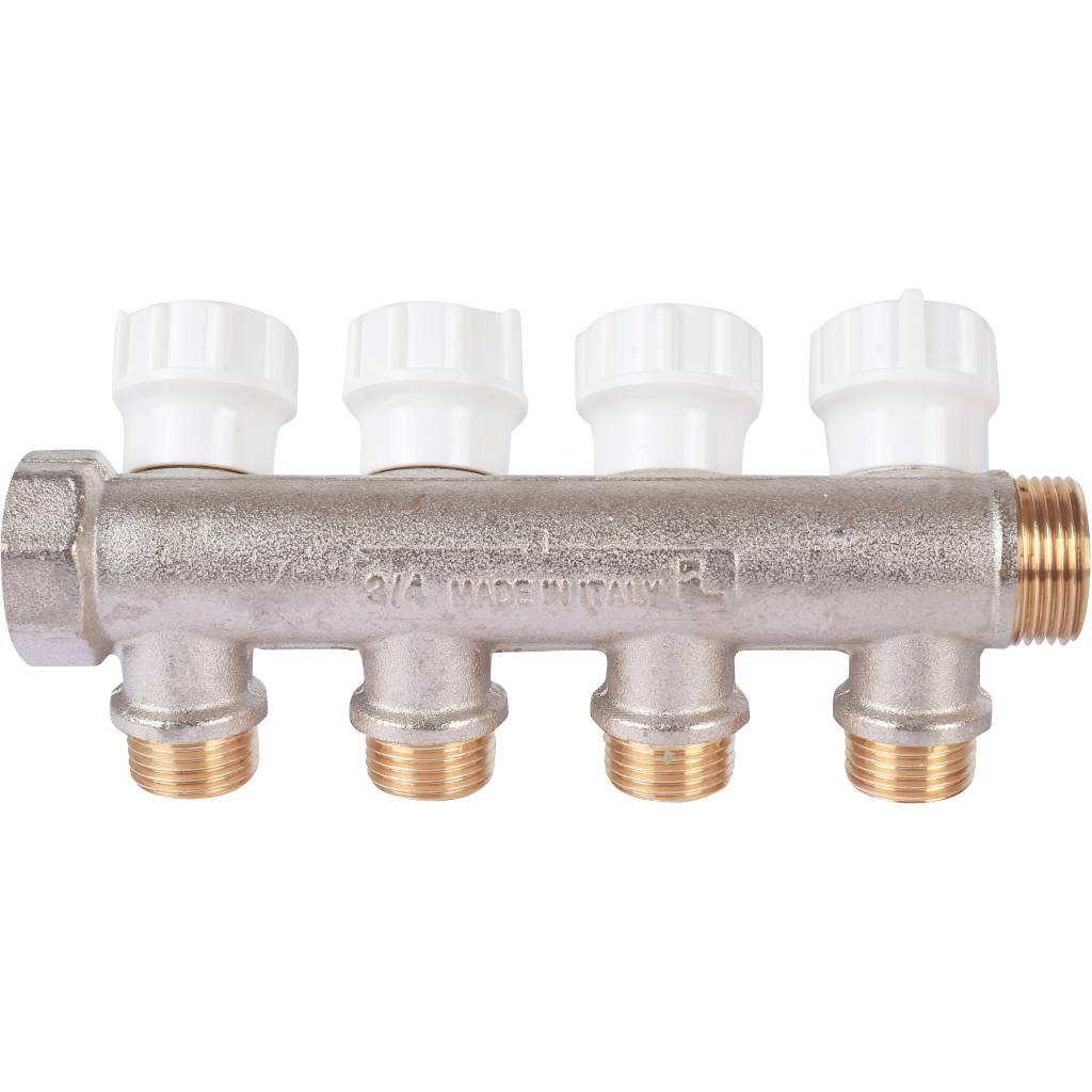 Коллектор распределительный регулируемый Itap 465/4 (3/4 x 1/2) (4 выхода)