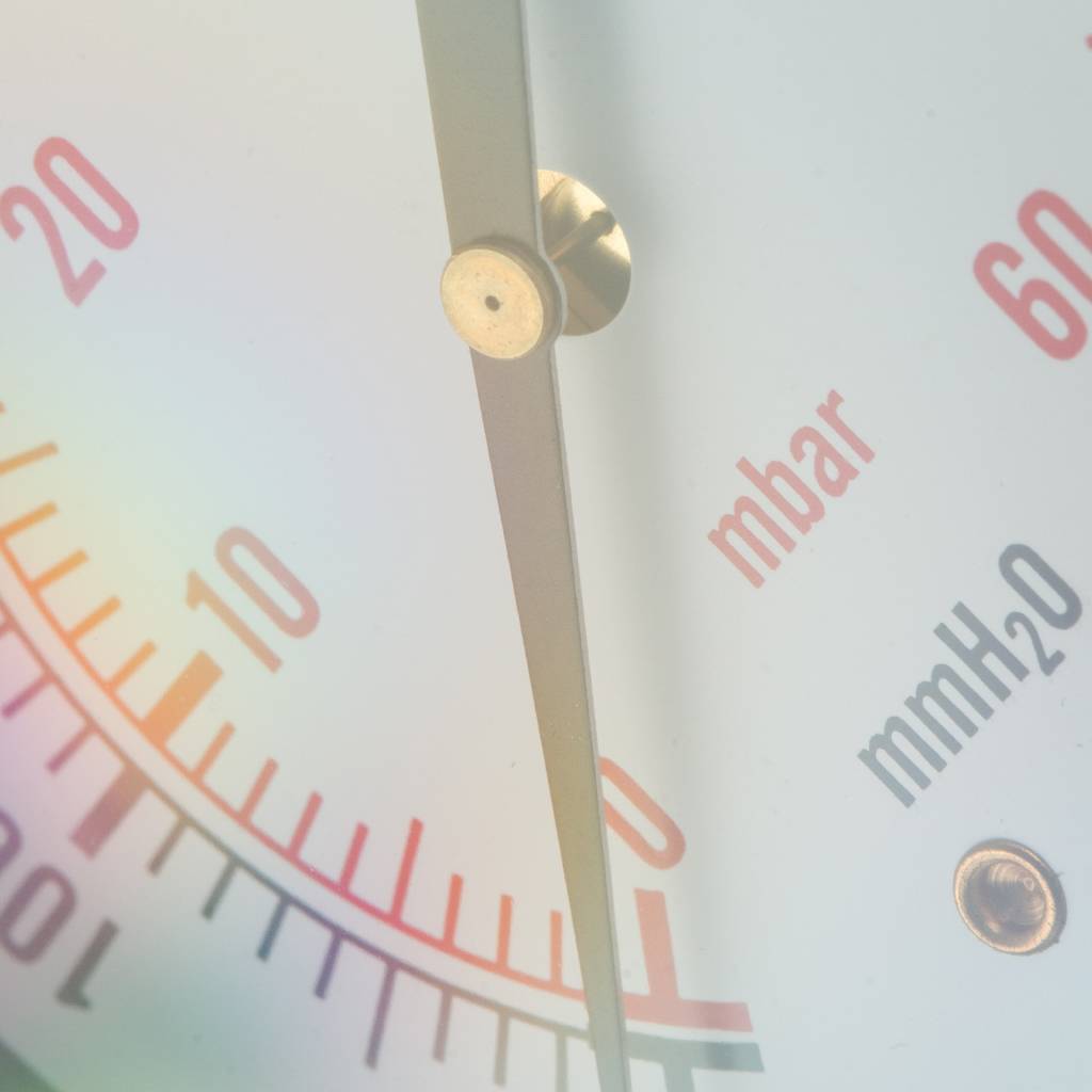 Манометр газовый WATTS 80 мм 3/8 давление 60 мбар