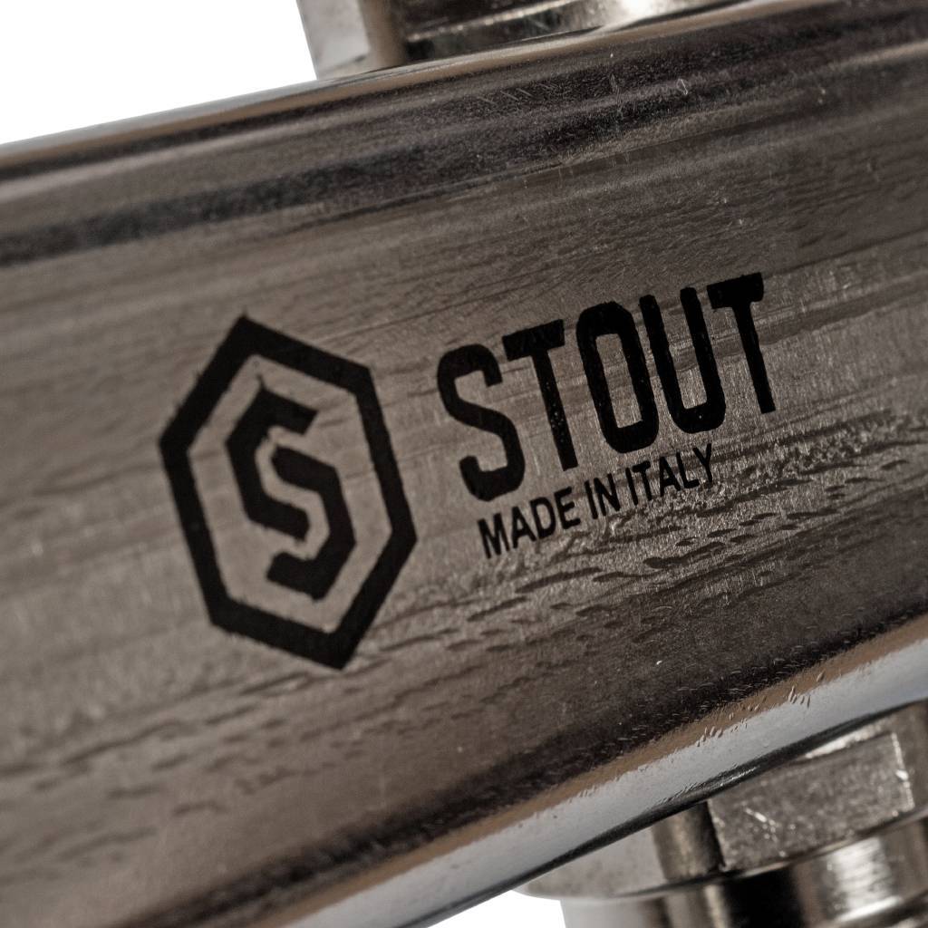 Коллектор из нержавеющей стали для радиаторной разводки STOUT 3 выхода