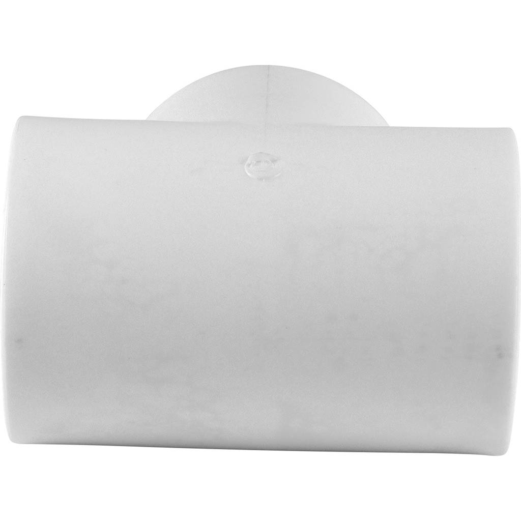 Тройник Политэк d=63 для полипропиленовых труб под сварку (цвет белый), 9000000463