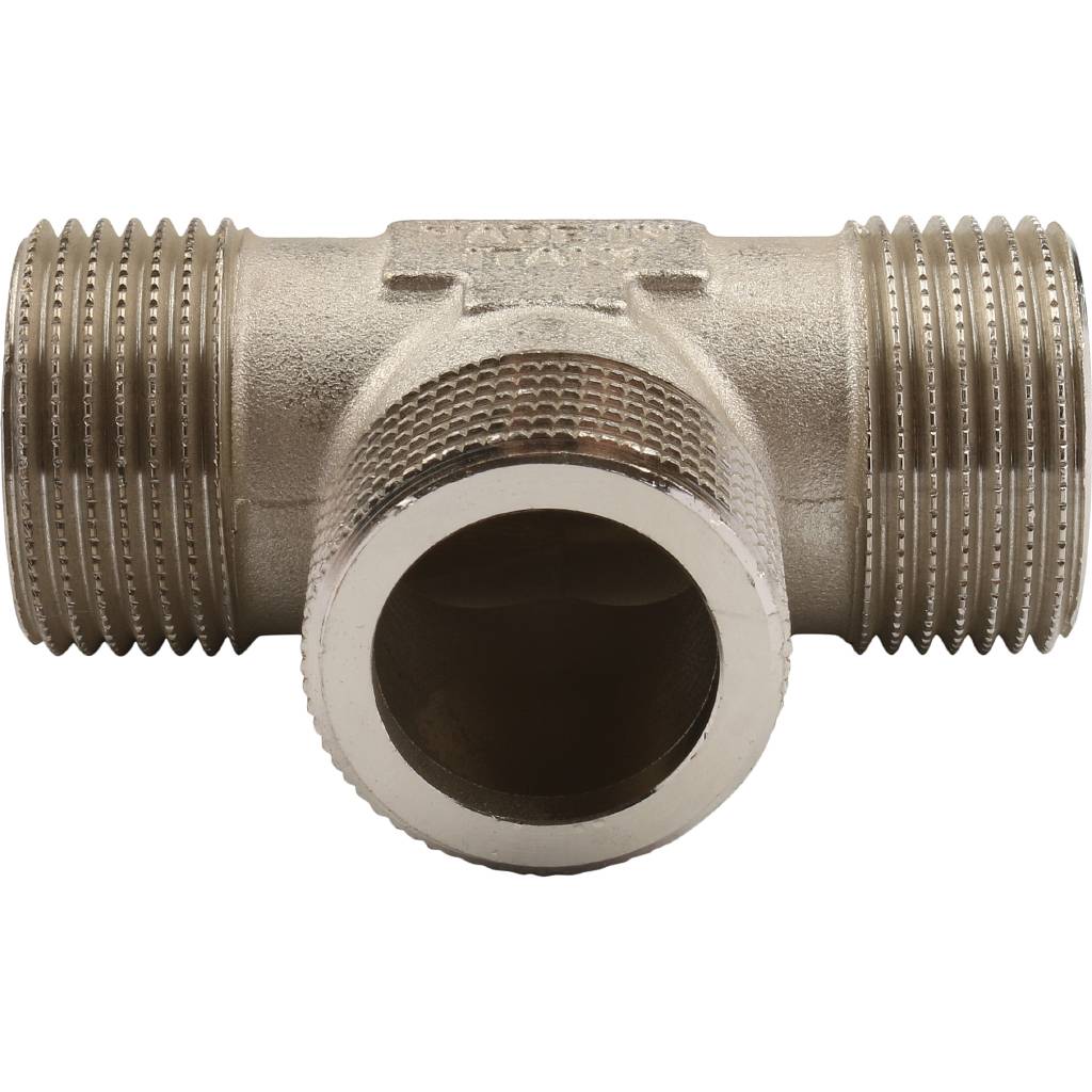 Тройник TIEMME НН никелированный 1, 1500391