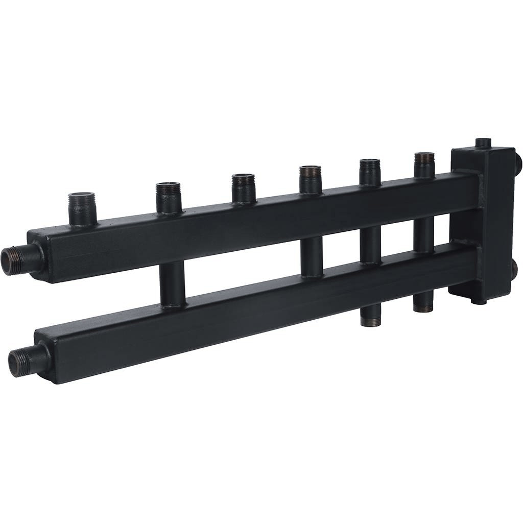 Коллектор (дублер компакт) ROMMER с гидроразделителем на 3+1+1 контура RDG-0018-024035