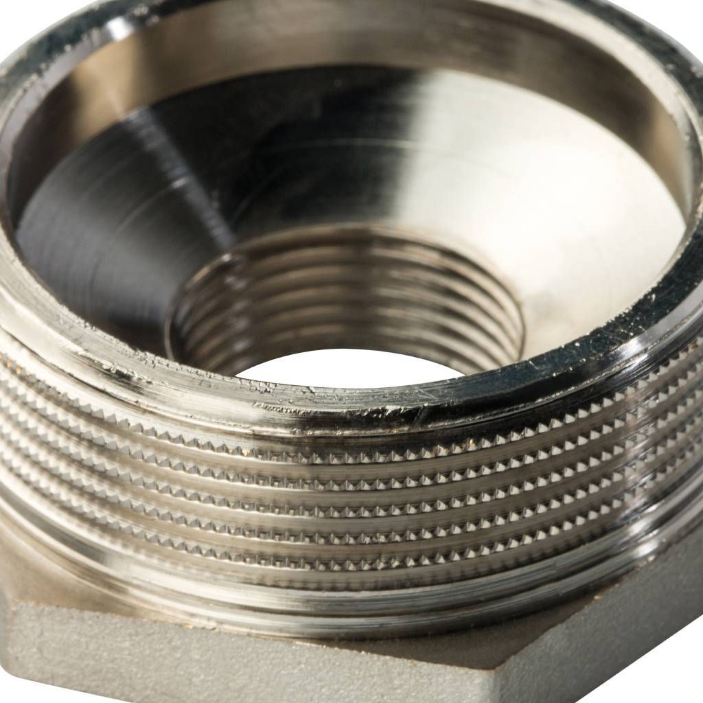 Футорка STOUT никелированная 1 1/2X3/4, SFT-0029-011234