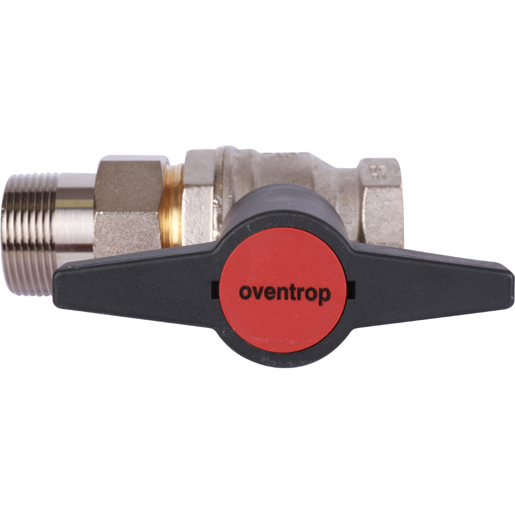 Кран шаровой OVENTROP Optibal с маховиком ВР конич. уплотн. с НГ 1 1/4, 1075710