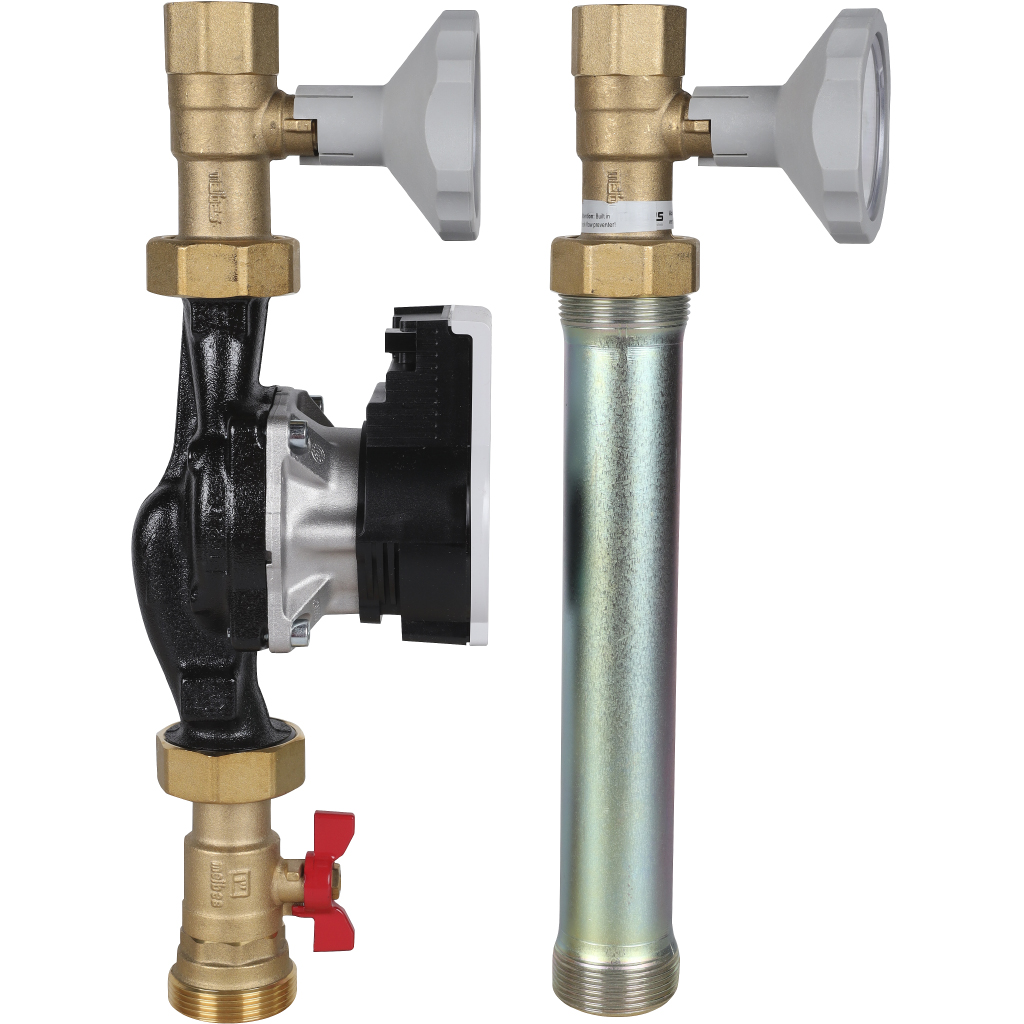 Насосная группа Meibes V-UK 1 с насосом Wilo PARA SC 7.0, без смесителя, подающая линия слева, M66813.36WI