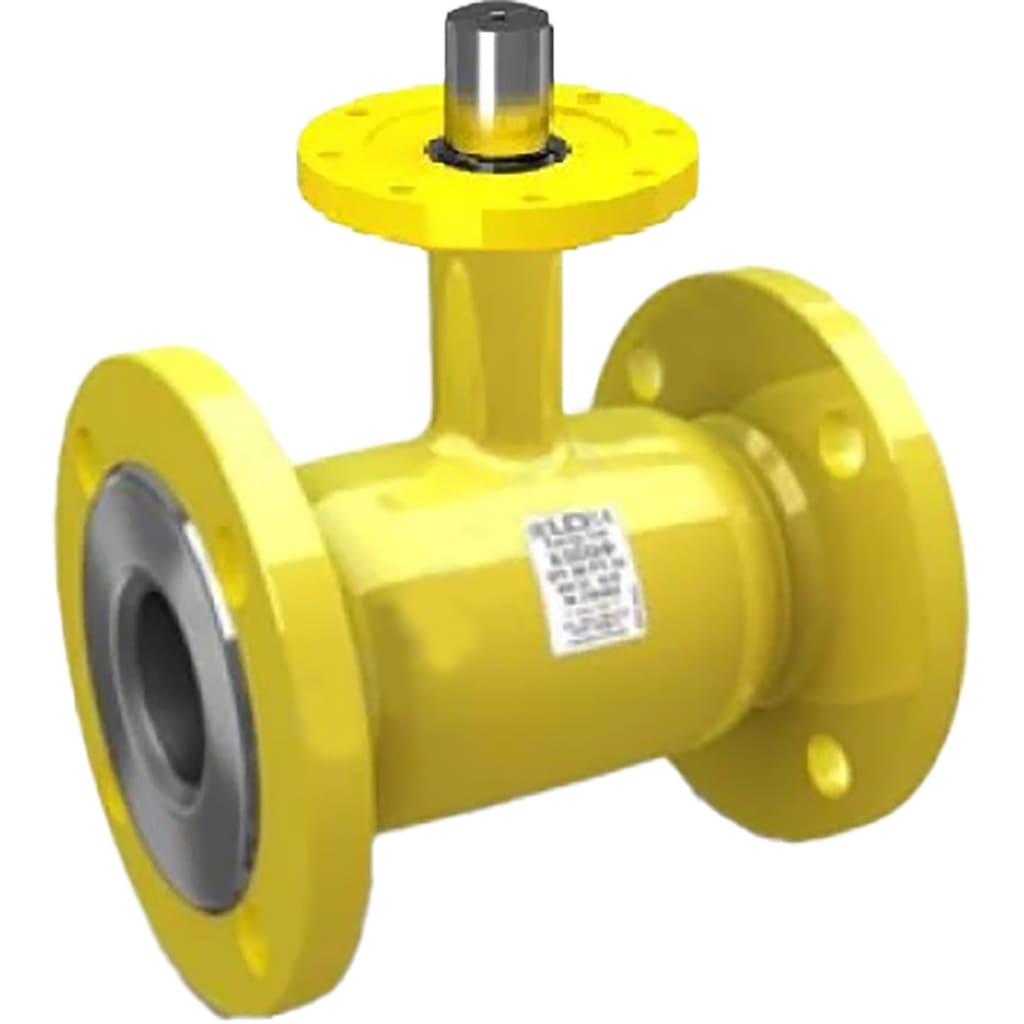 Кран шаровой LD Ду 40 Ру40 фланцевый под эл/привод для газа, КШ.Ц.Ф.Э.GAS.040.040.Н/П.02