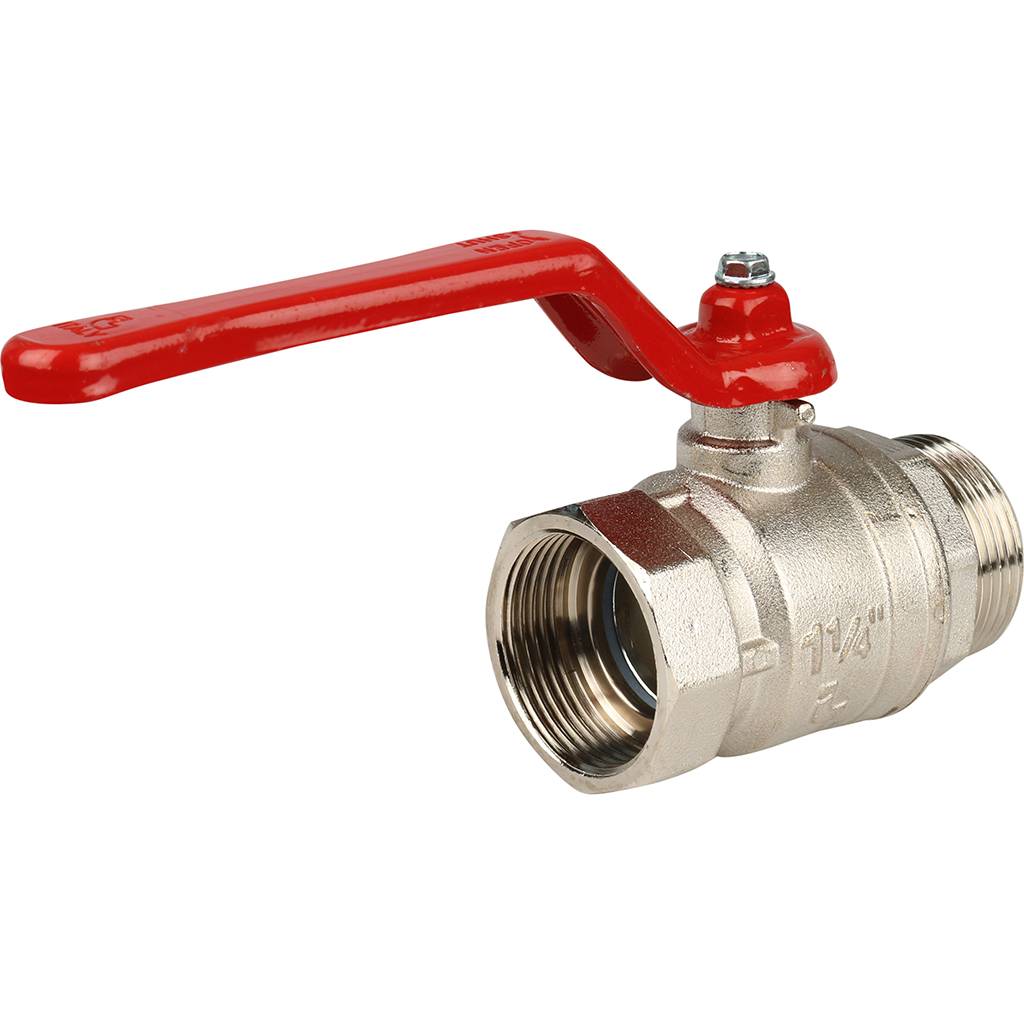 Кран шаровой Itap VIENNA 117 1 1/4 муфта/резьба стандартный проход (рычаг), 56839