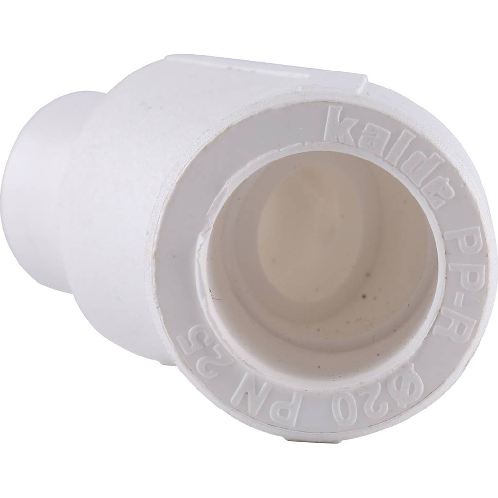 Угольник 45* Kalde d=20 вн\нар (цвет белый), 3212-elt-200045