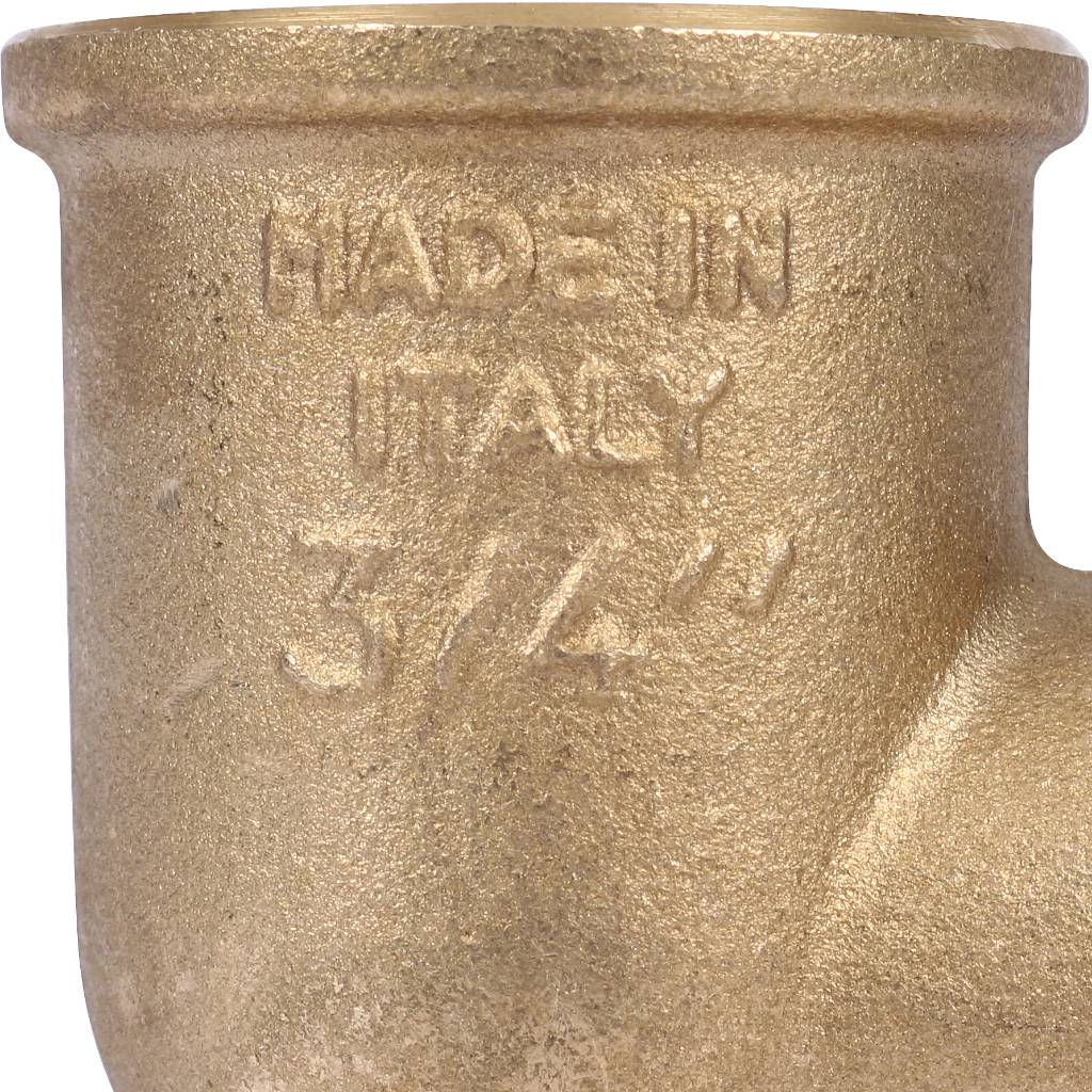 Угольник TIEMME ВВ 3/4х1/2 для стальных труб резьбовой, 1500149