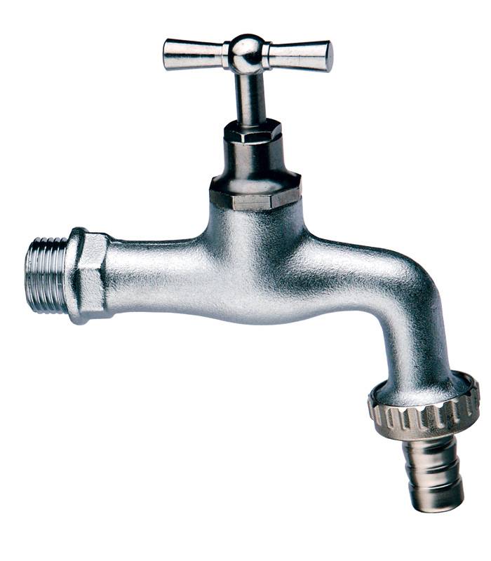 Кран шаровой со штуцером Itap 355S 1/2 хром. латунь, 3550012S