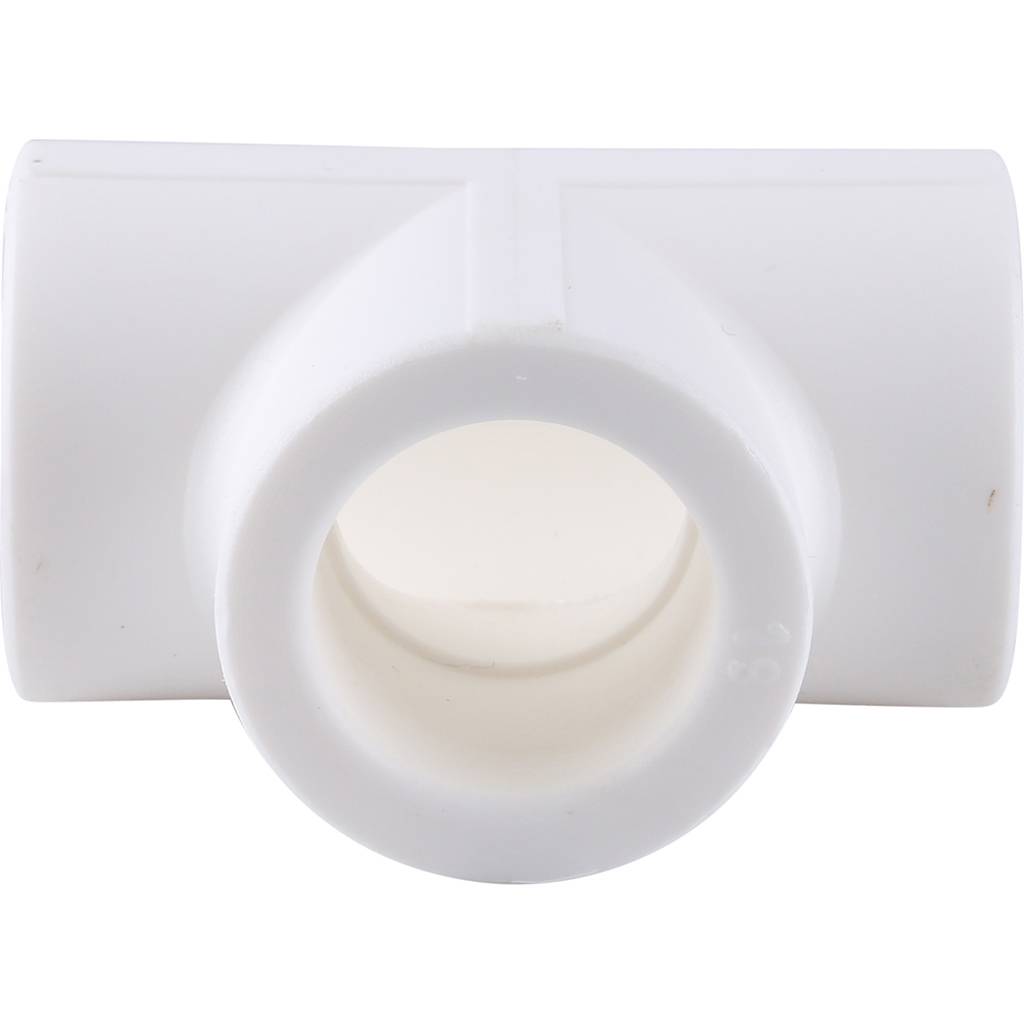 Тройник Kalde d=20 для полипропиленовых труб под сварку (цвет белый), 3212-teo-200000