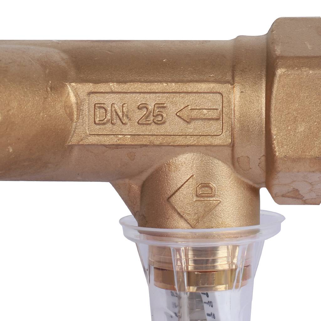 Вентиль балансировочный Watts BP SRV-IG25 с расходомером и функцией Memostop, 10010156