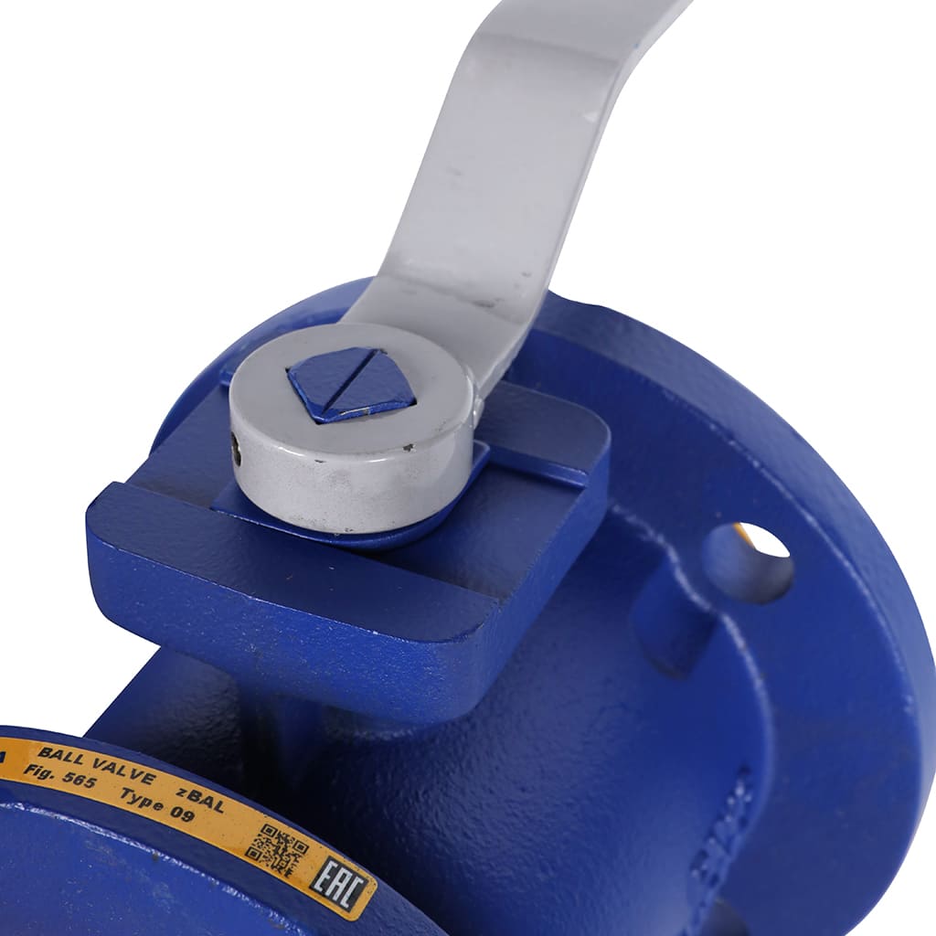 Кран шаровой ZETKAMA 565A Ду65 Ру16 фланцевый, 565A065C09