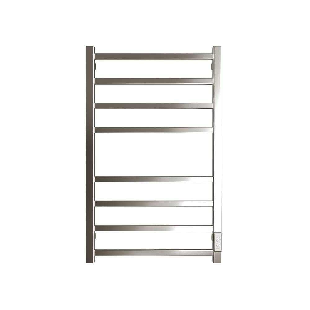 Полотенцесушитель STOUT электрический FORTE quadro 80*50 Полированный, SHQ-F1QQ-008050