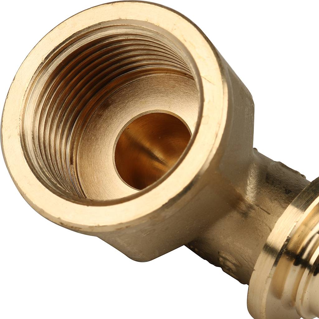 Угольник-переходник STOUT с внутренней резьбой 25xG 1 для труб из сшитого полиэтилена аксиальный, SFA-0006-002510