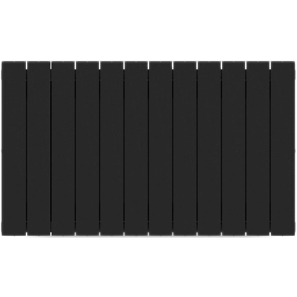 Радиатор биметаллический RIFAR SUPReMO 500 12 секций боковое подключение (Антрацит), 4RS50-12-AN