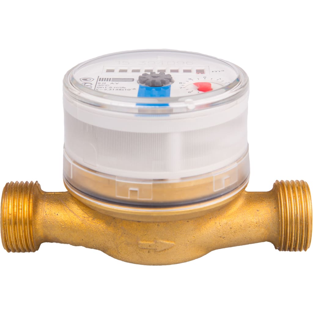 Счетчик холодной воды (Ду=15мм, L=110мм, Qном=1,5 м3/ч, импульсный выход ГЕРКОН, вес импульса =1 л), WFK24.D110-3-B-L-01-IP54