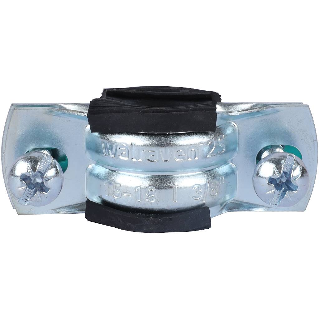 Хомут оцинкованный Walraven 2S с epdm M8 15-19мм