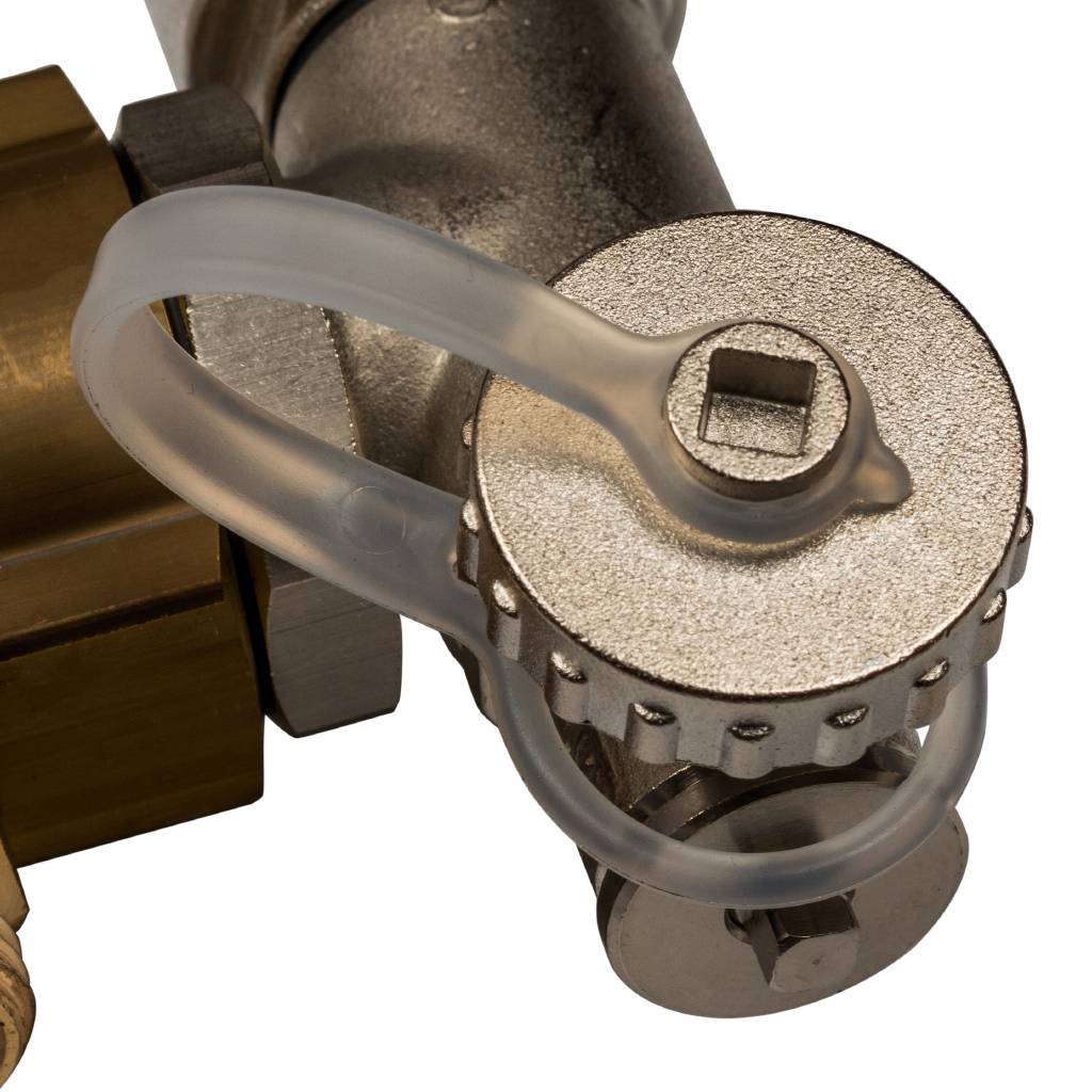 Распределительный коллектор из латуни с расходомерами STOUT 4 выхода, SMB 0473 000004