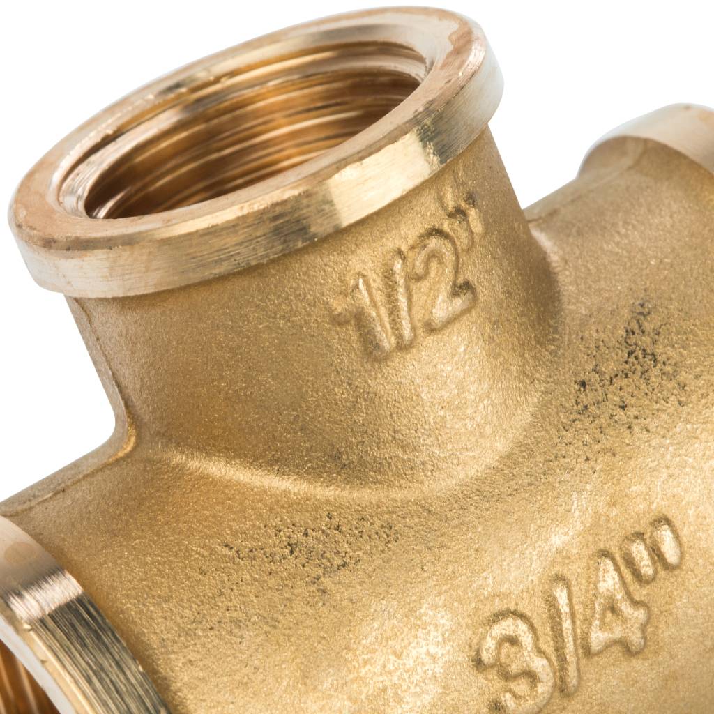 Тройник STOUT ВВ переходной 3/4X1/2X3/4, SFT-0021-341234