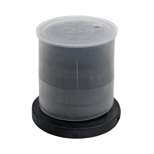 Заглушка радиальная PPSU 20, черный,RTP