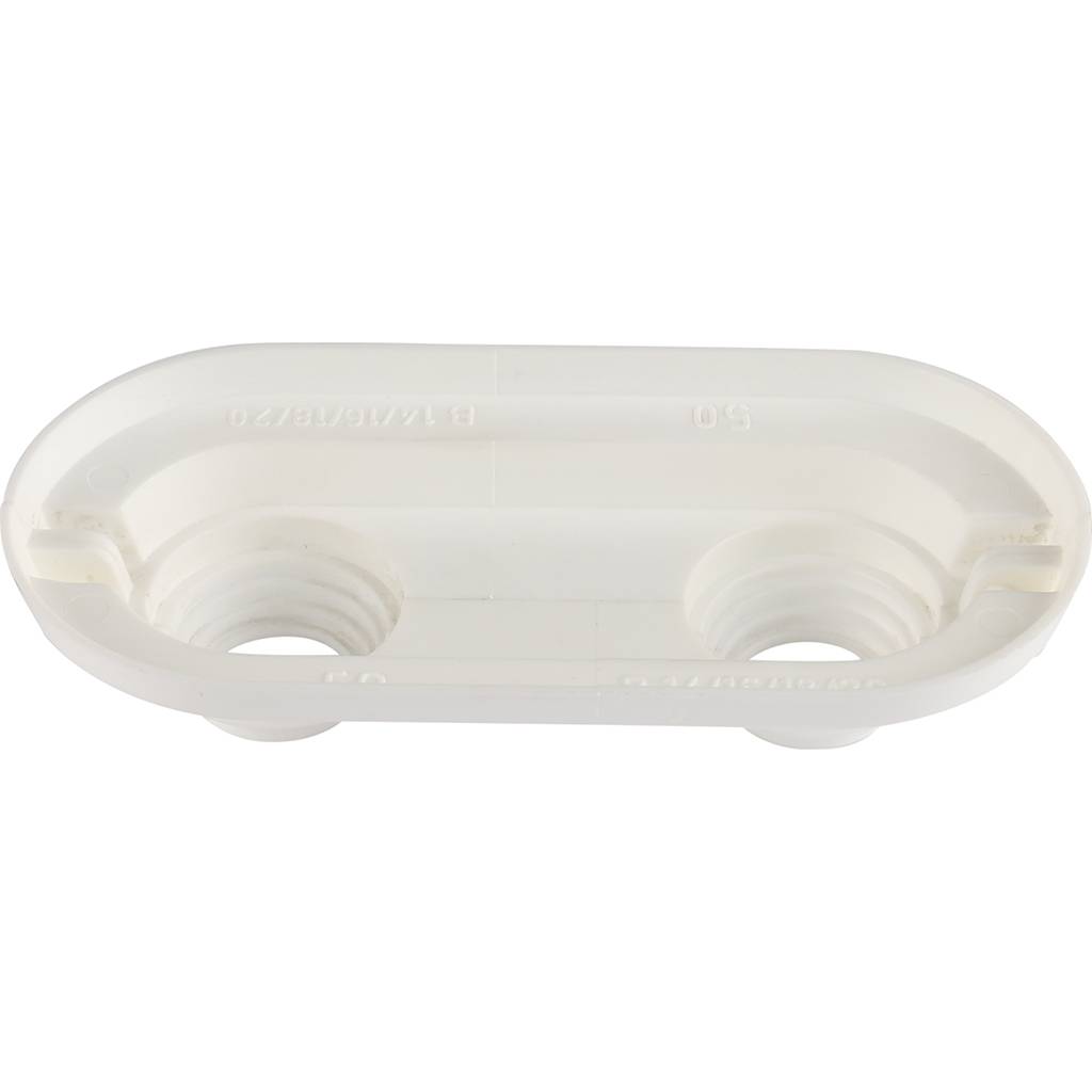 *12407771001 REHAU RAUTITAN Декоративная накладка для 2 труб Stabil/Flex, Дн 16/20мм