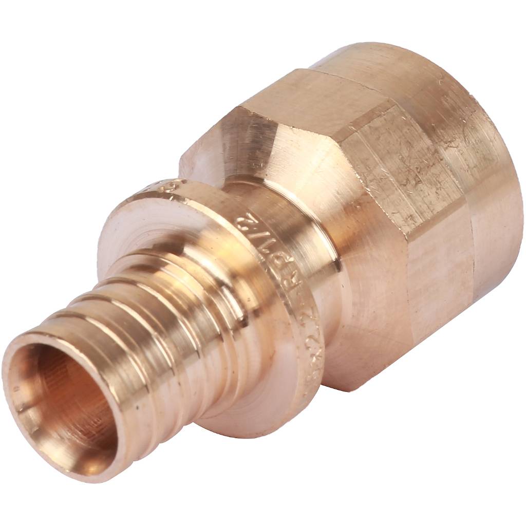 Переходник РЕХАУ RAUTITAN с внутренней резьбой 16-Rp 1/2 RX+ для труб из сшитого полиэтилена аксиальный, 14563271001