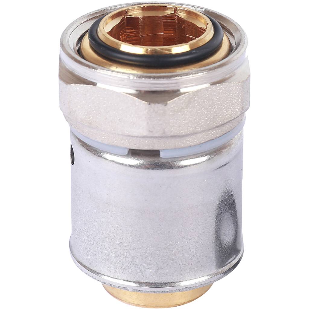 Фитинг Itap Multi-Fit с накидной гайкой 510 (внутренняя резьба, (26x3)x3/4) для металлопластиковых труб, 44103