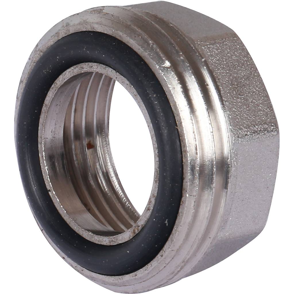 Муфта разъемная с внутренней резьбой Политэк 20х3/4 для полипропиленовых труб под сварку (цвет белый)