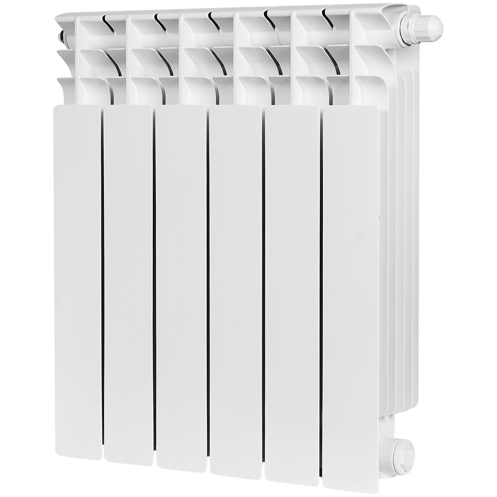 Радиатор биметаллический STOUT TITAN VENTIL 500 7 секций нижнее правое подключение