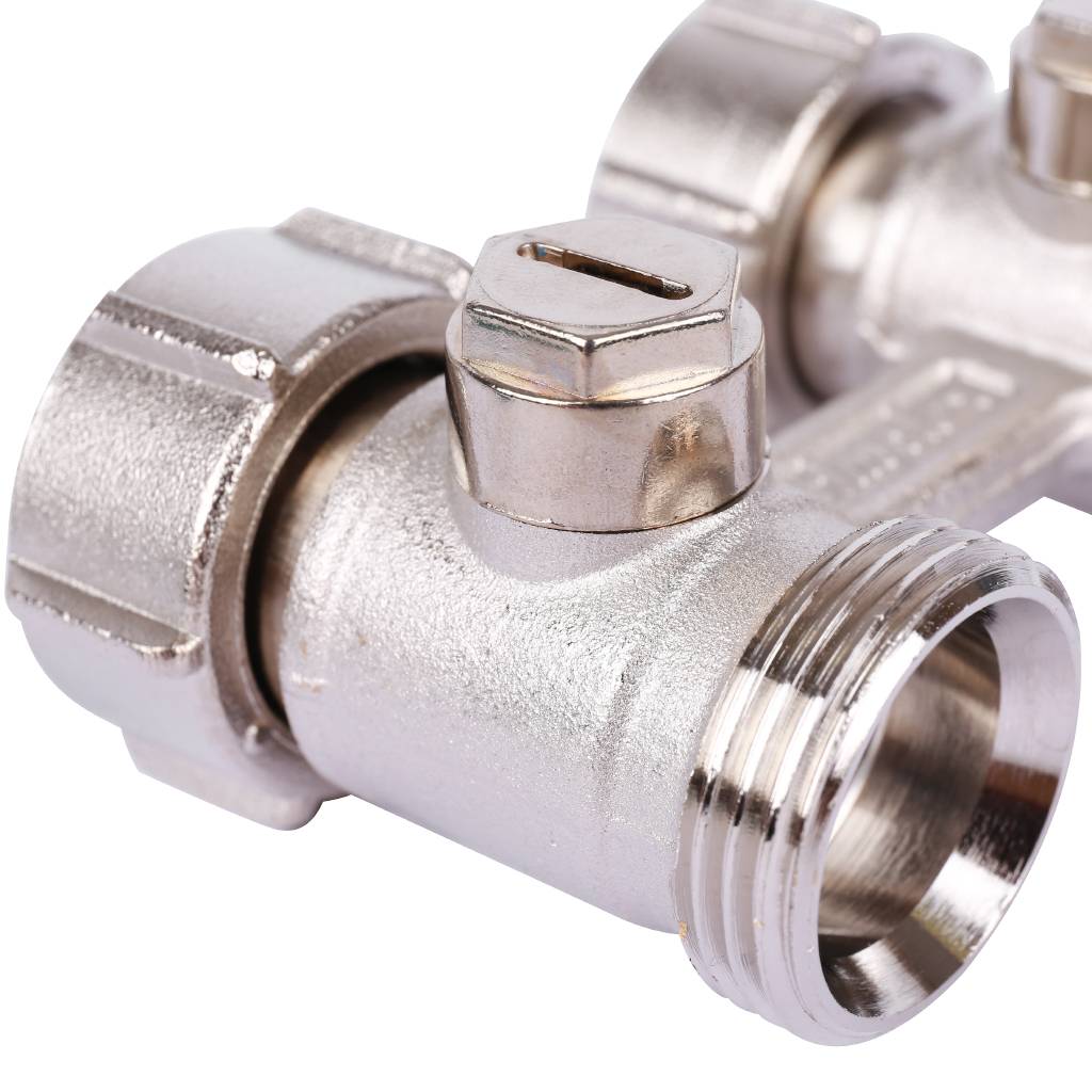 Узел нижнего подключения Meibes Тип D2/50 прямой, 3/4 BPx3/4 HP Exclusive line, F10014