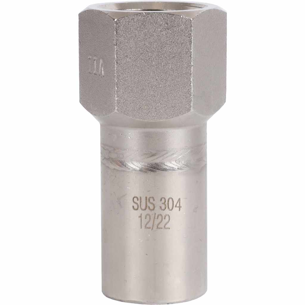 Вставка ROMMER переходная НПр-ВР, 22х1/2, из нержавеющей стали прессовой, RSS-1023-002212